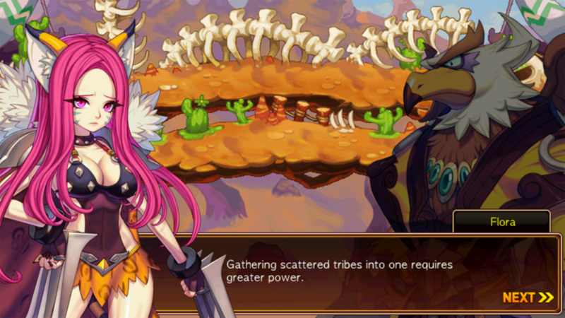 Illustration for article titled The Pink-Haired Kitty Girl Rule Also Applies to Mobile Defense Games